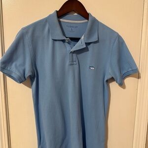 Southern Tide Boys’ Skipjack Polo Shirt – Light Blue L (12–14)